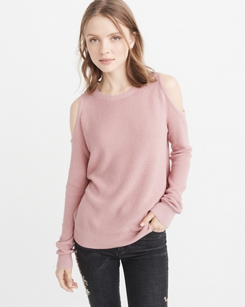 Womens V-Neck & Crew Neck Sweaters | Abercrombie & Fitch