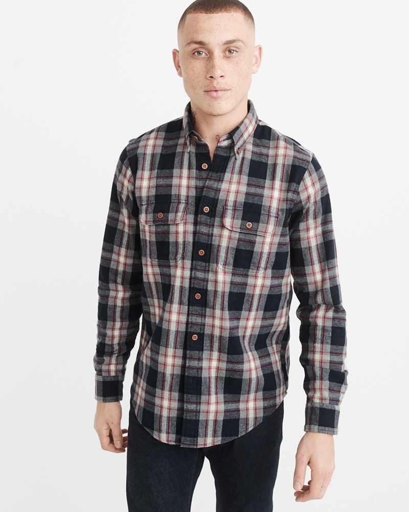 abercrombie flannel