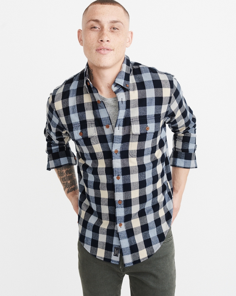 abercrombie flannel