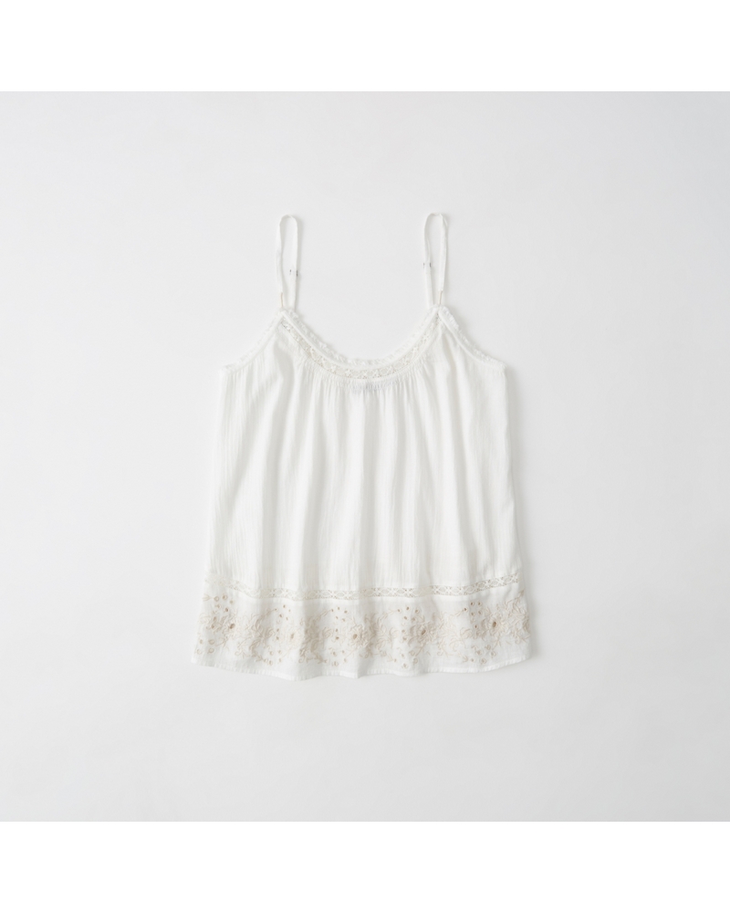Womens Embroidered Cami | Womens Gifts To Love Sale | Abercrombie.com
