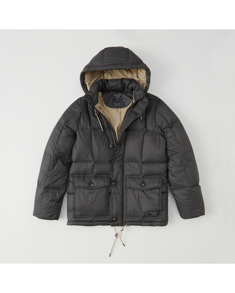 Mens DownFilled Puffer Coat Mens Clearance