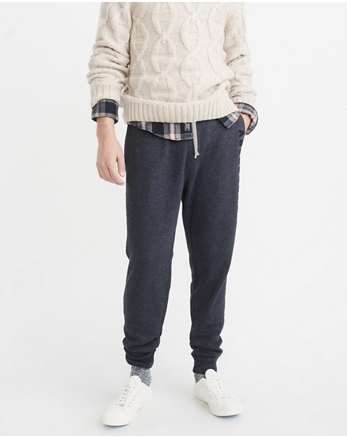 mens abercrombie joggers