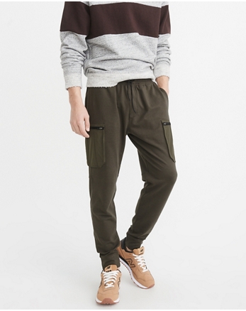 abercrombie mens joggers