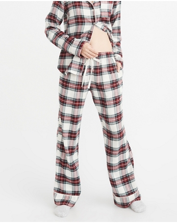 plaid pajama pants abercrombie