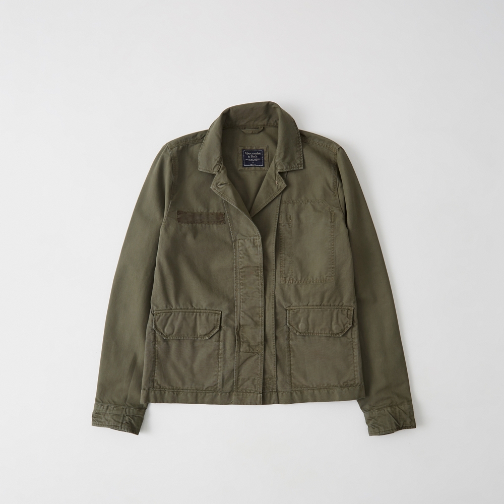 wool blend shirt jacket abercrombie