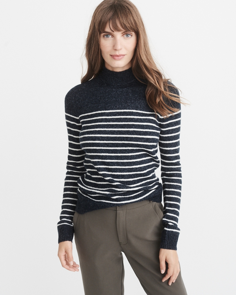 Womens Mock Neck Sweater | Womens Clearance | Abercrombie.com