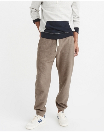 mens abercrombie joggers