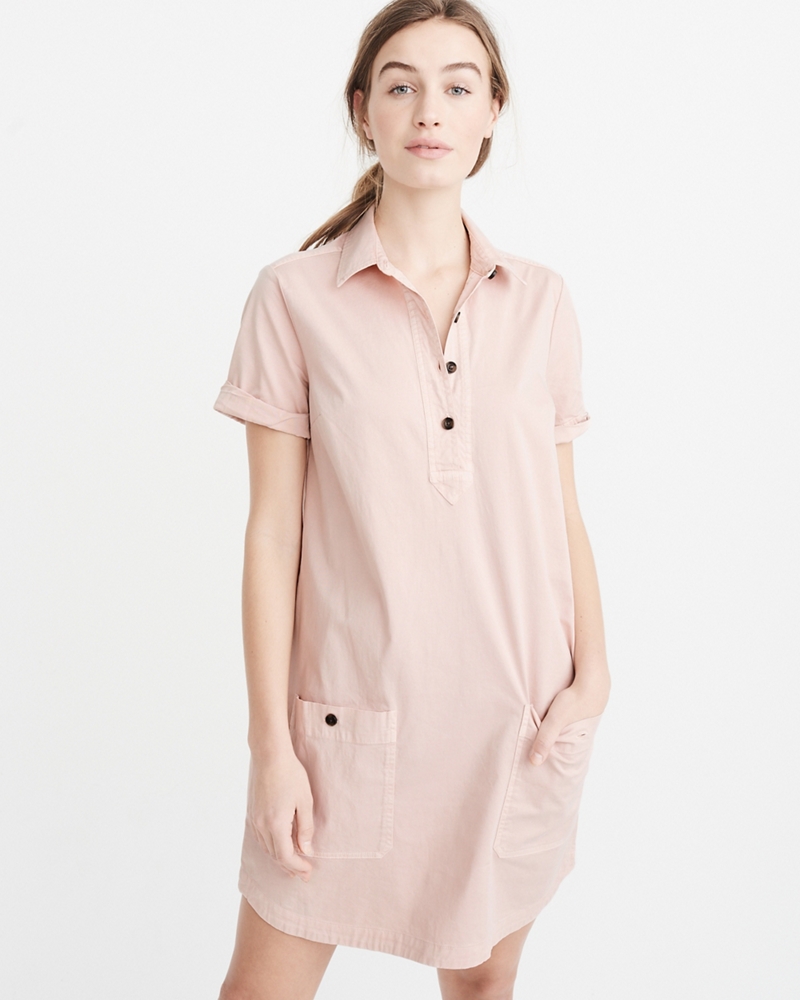 universal thread short sleeve shirtdress