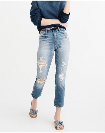 Womens Girlfriend Jeans | Abercrombie & Fitch