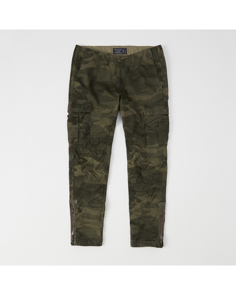 Mens Athletic Skinny Cargo Pants | Mens Bottoms | Abercrombie.com