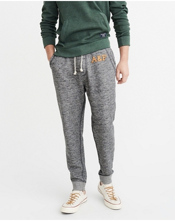 mens abercrombie joggers