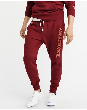 abercrombie mens joggers sweatpants