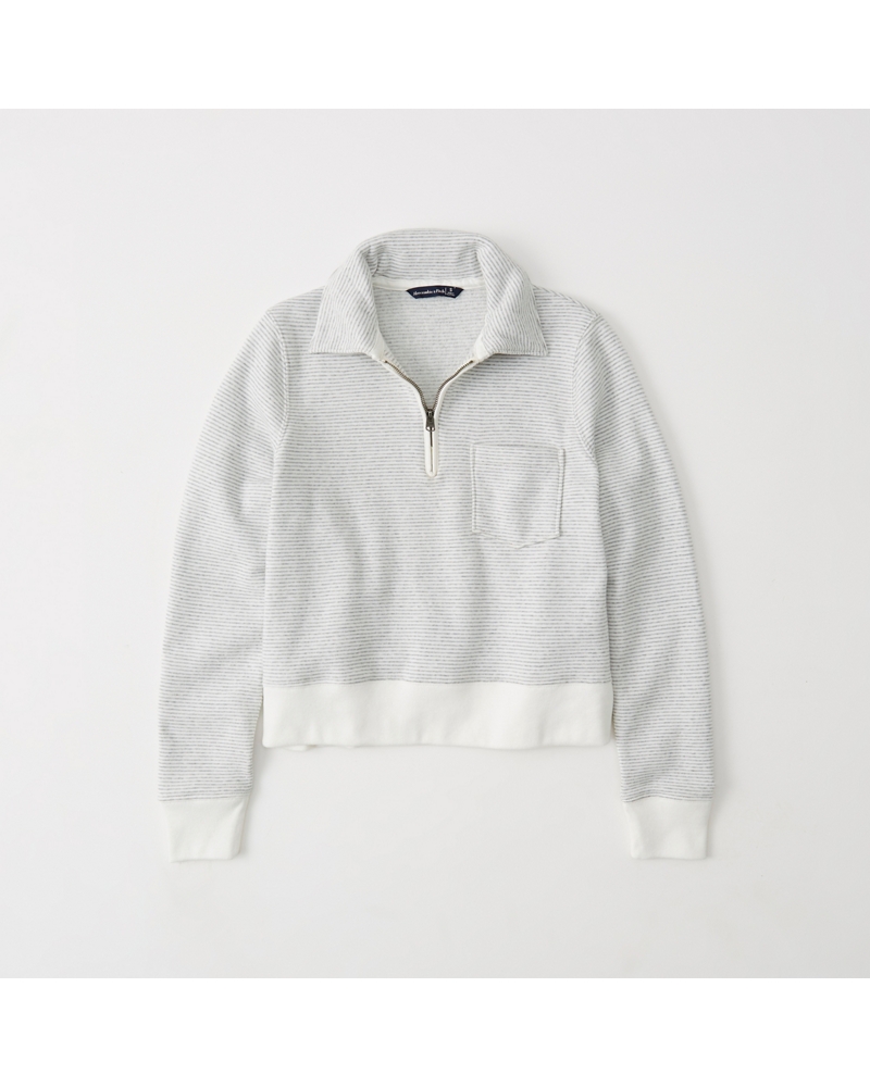 Womens HalfZip Sweatshirt Womens Clearance