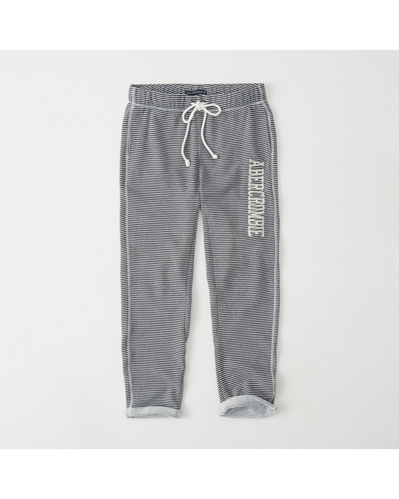 rolled up sweatpants