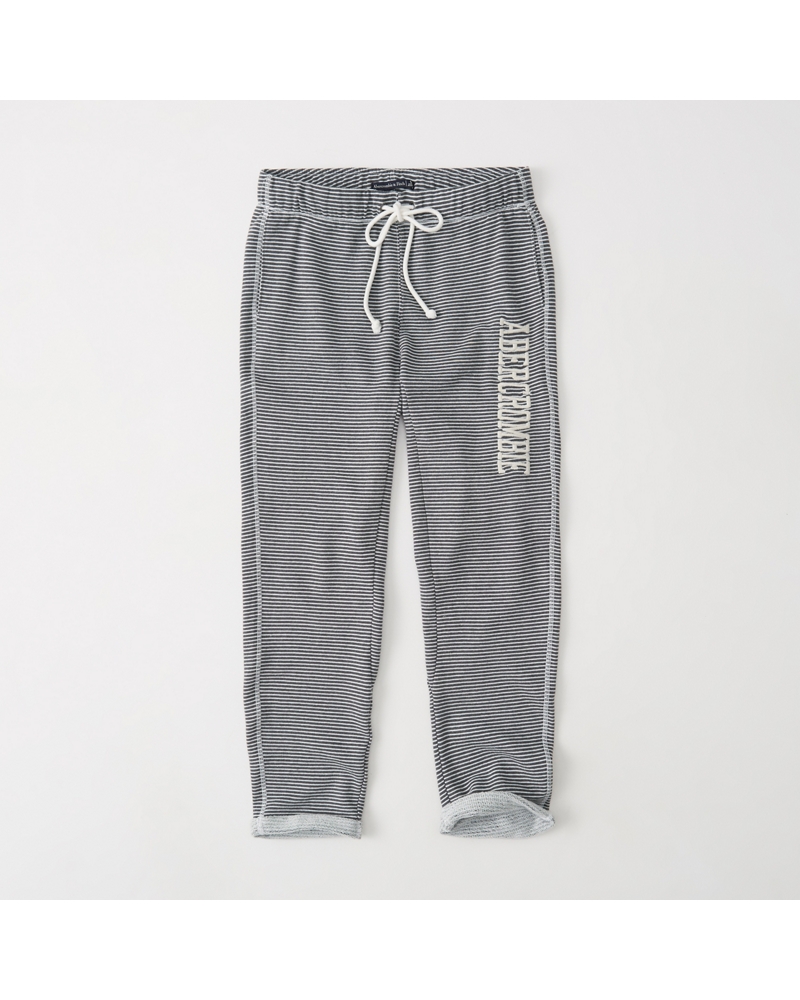 rolled sweatpants