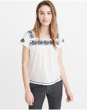 abercrombie womens blouses