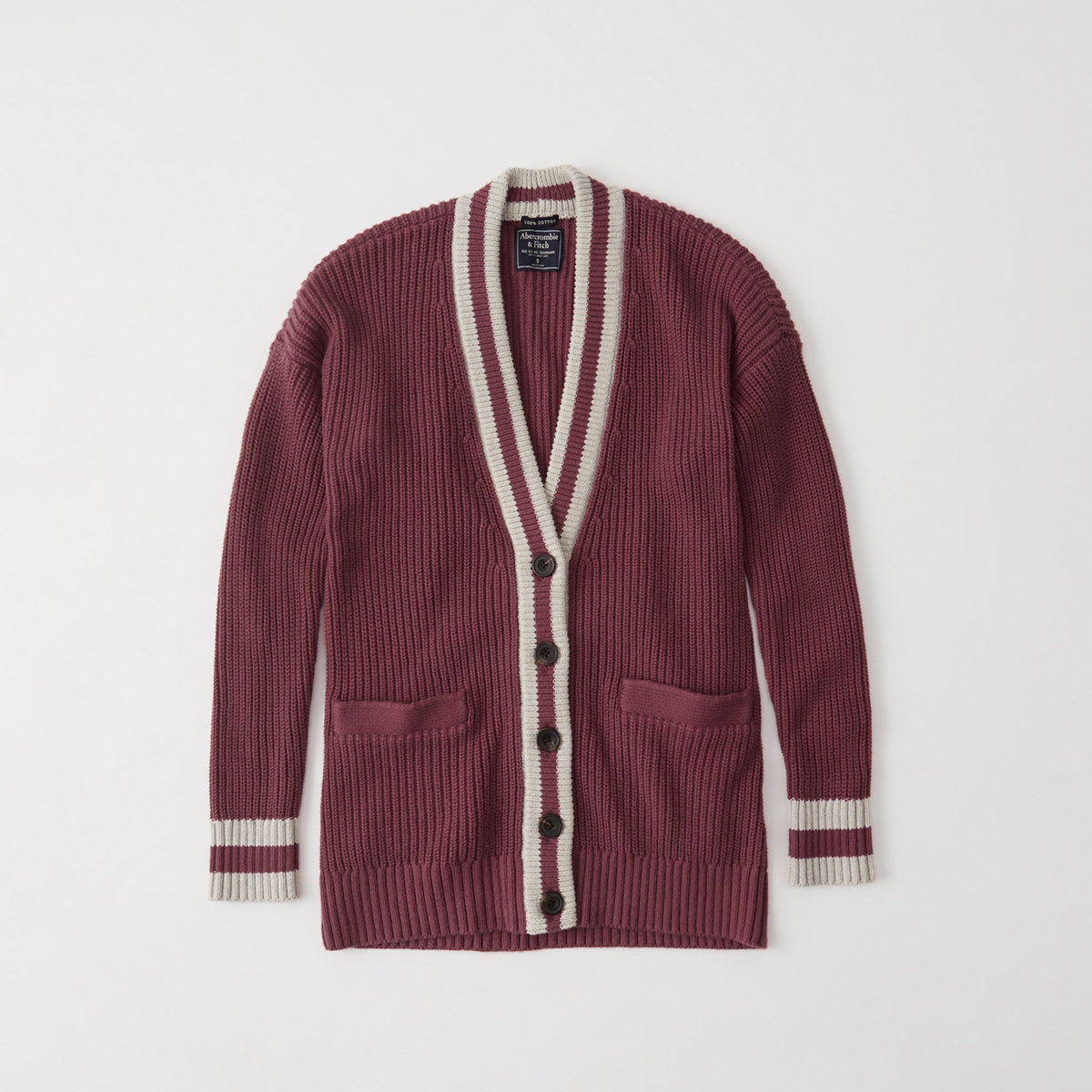 Vintage inspired varsity cardigan