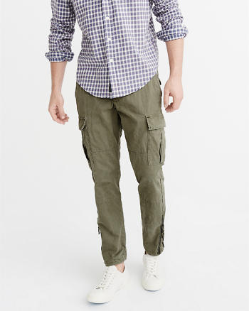 Mens Cargo & Paratrooper Pants | Abercrombie & Fitch