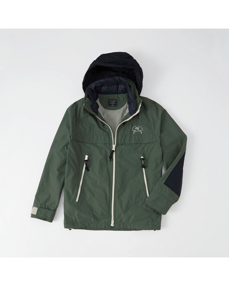 Mens A&F Archive Collection Sailing Jacket Mens Clearance
