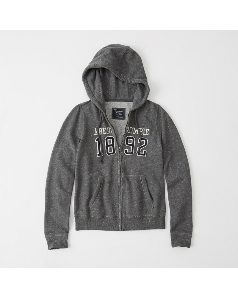 Womens Logo FullZip Hoodie Womens Tops