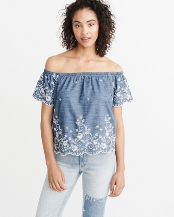 abercrombie womens blouses