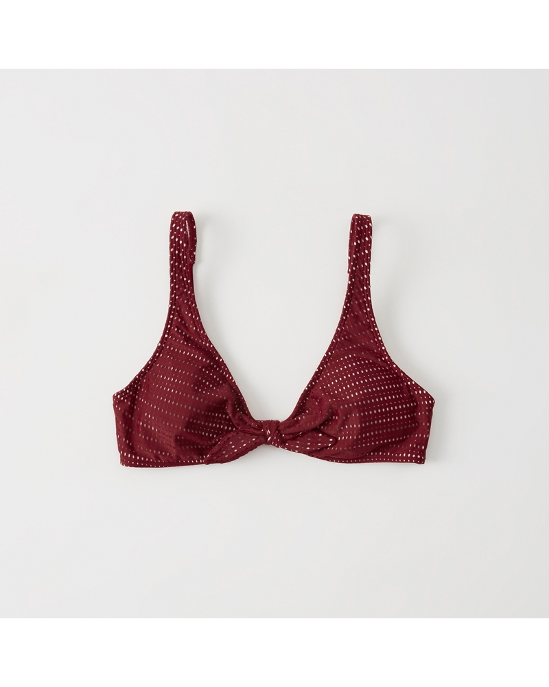 Womens Knot Front Bikini Top Womens Bikini Mixer Tops