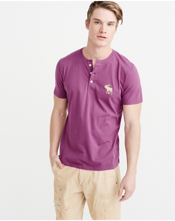 abercrombie henley shirts