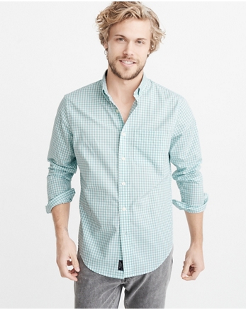 abercrombie & fitch mens shirts