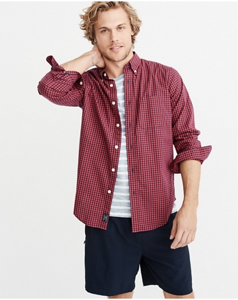 abercrombie and fitch mens shirts uk