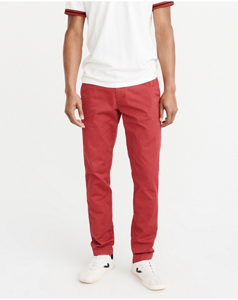 abercrombie athletic skinny chinos