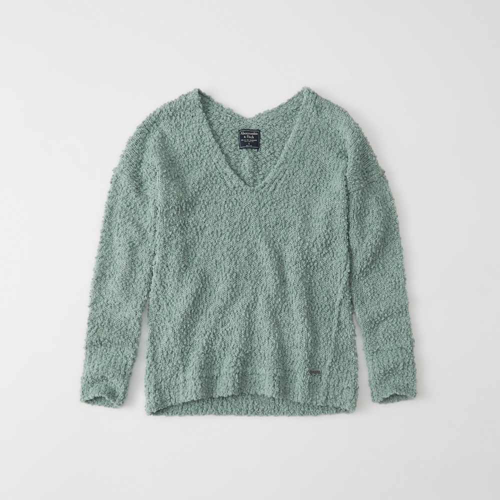 abercrombie boucle sweater