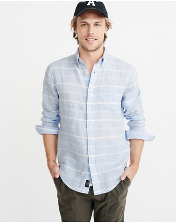 linen shirt abercrombie