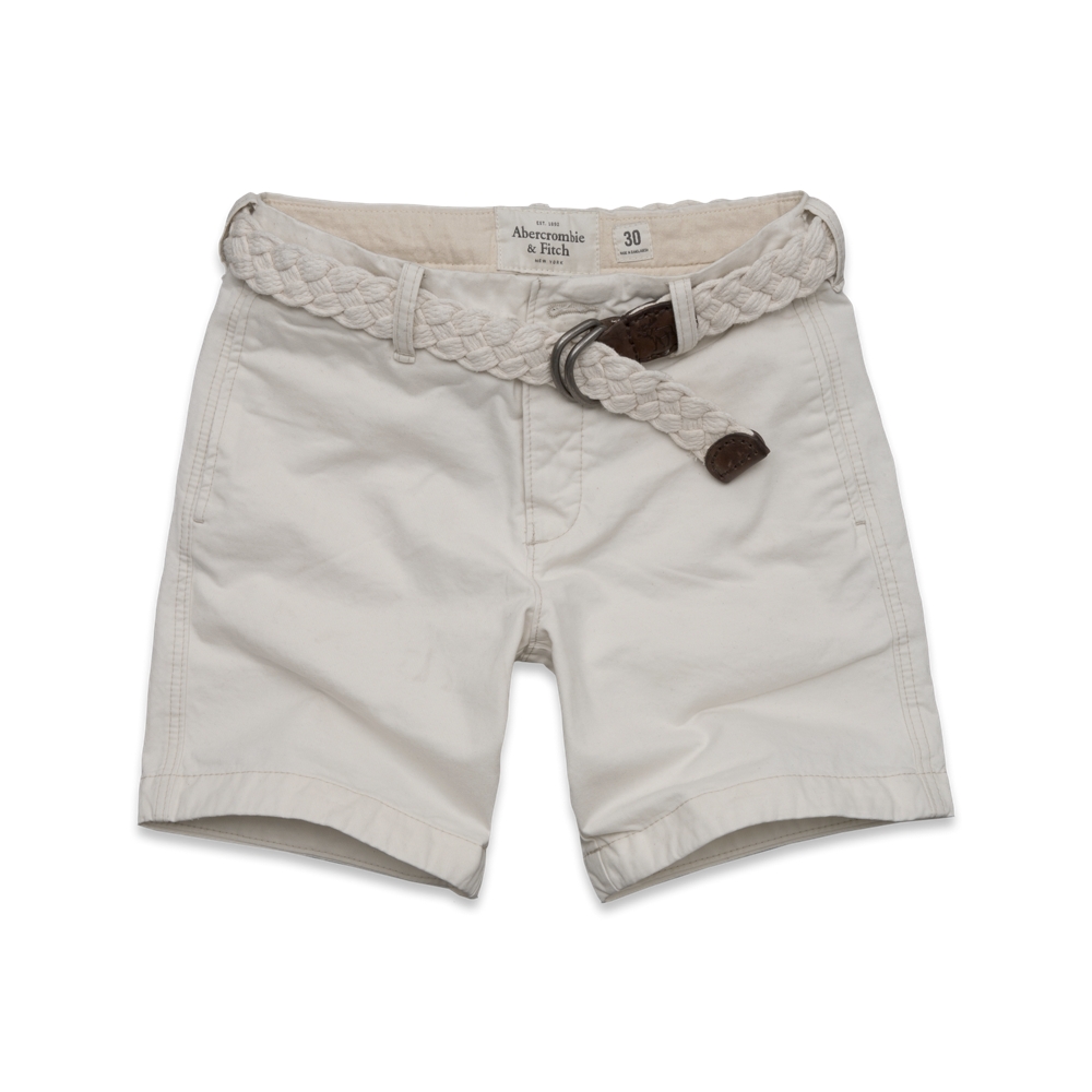 a&f preppy fit短裤