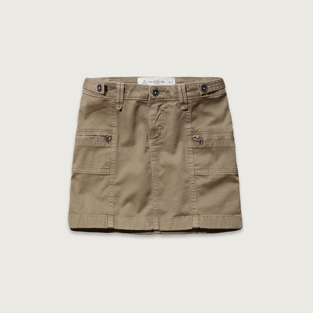 Womens High Rise Military Skirt | Womens Clearance | Abercrombie.com