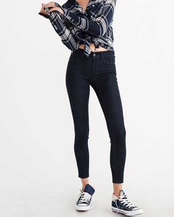 abercrombie and fitch jean leggings