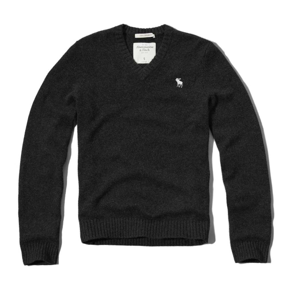 Mens A&F Cashmere Sweater | Mens Sweaters | Abercrombie.com