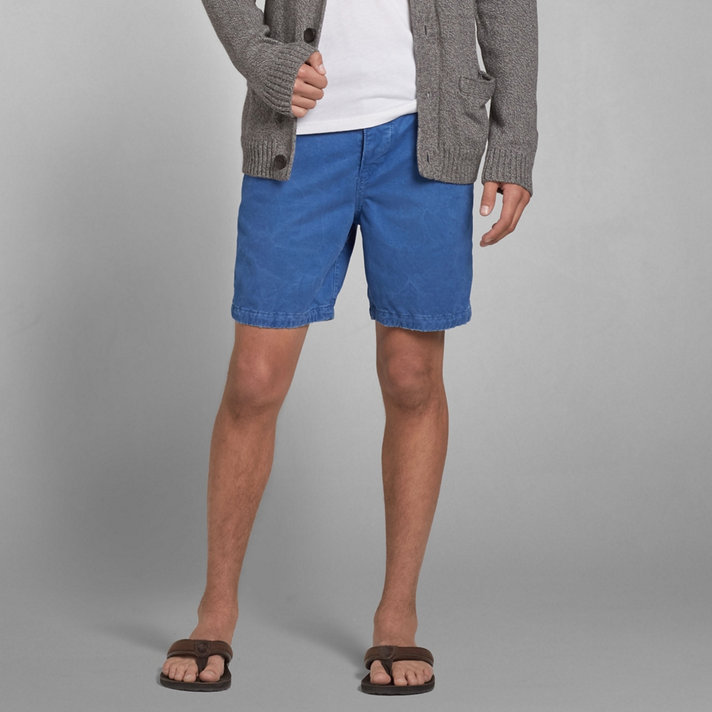 a&f preppy fit shorts
