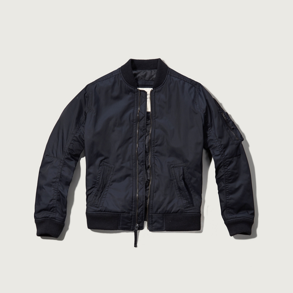 Mens Owen Pond Bomber Jacket | Mens Outerwear & Jackets | Abercrombie.com