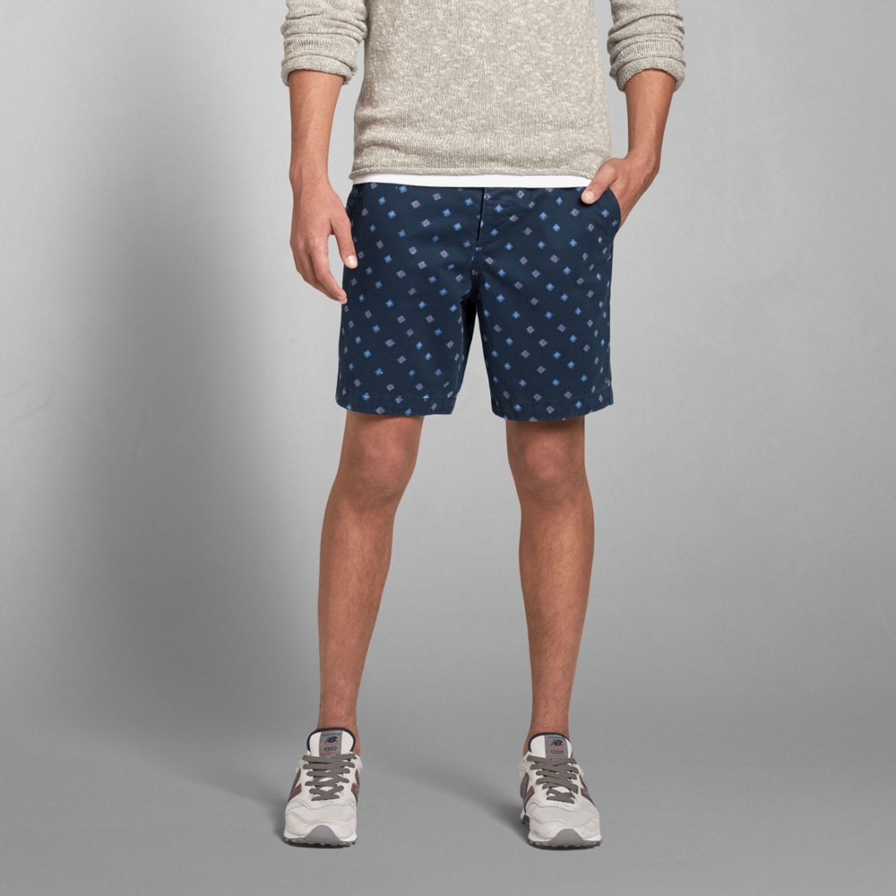 a&f preppy fit 短裤