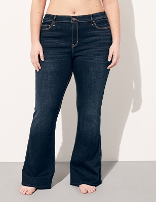 hollister flare jeans