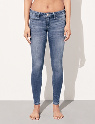 hollister low rise jean legging