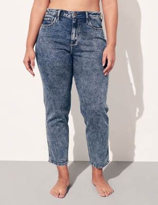 hollister vintage stretch mom jeans