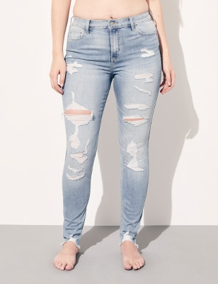 size 17 hollister jeans