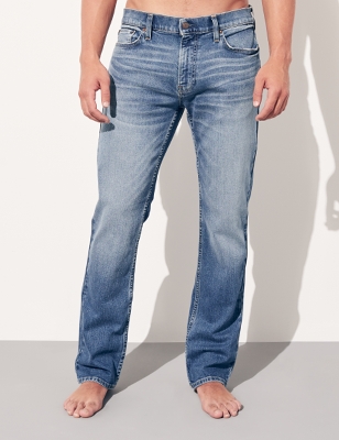 hollister jeans men's slim straight