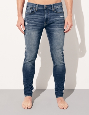 hollister jeans super skinny mens