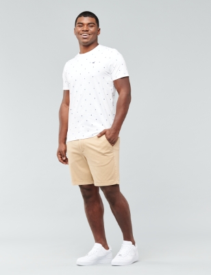 hollister fleece shorts mens