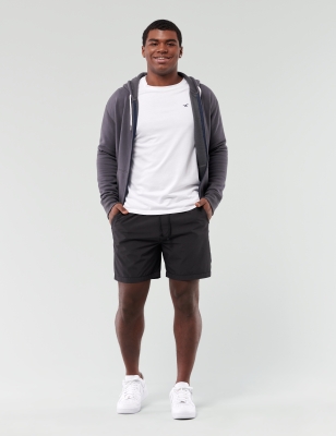 hollister jogger shorts