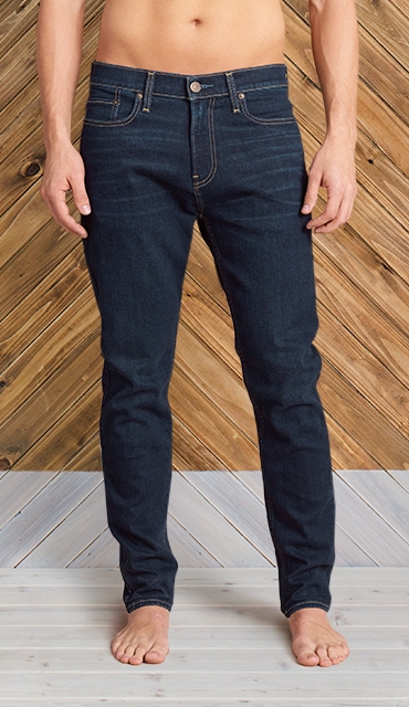 hollister athletic skinny jeans