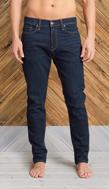 men's athletic skinny jeans