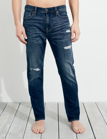 hollister athletic skinny jeans